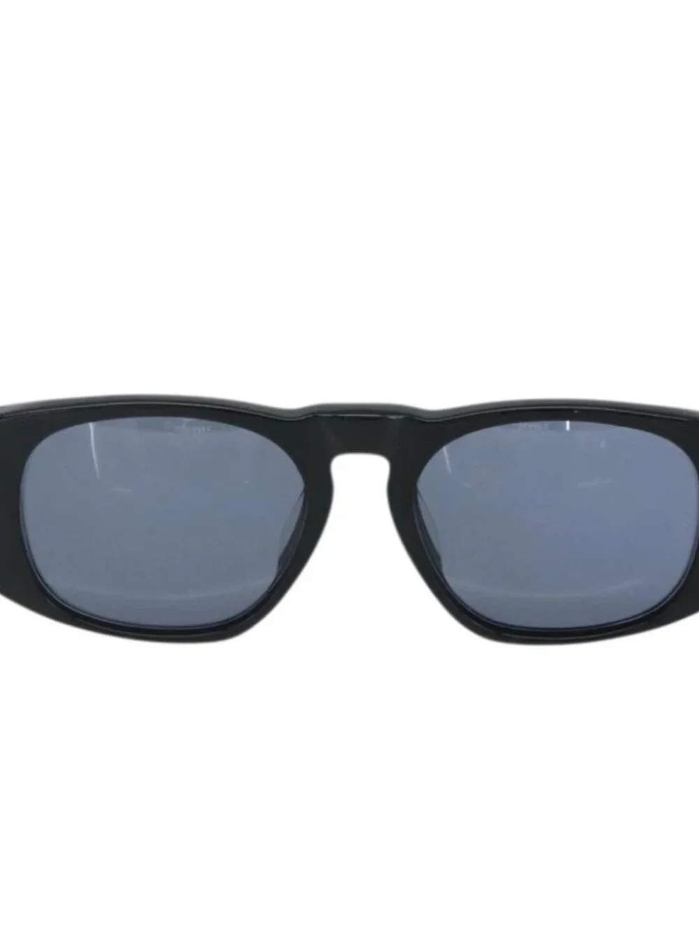 CHANEL Sunglasses plastic Black CC Auth YKZ400